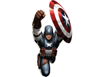 Vår första titt på Captain America?